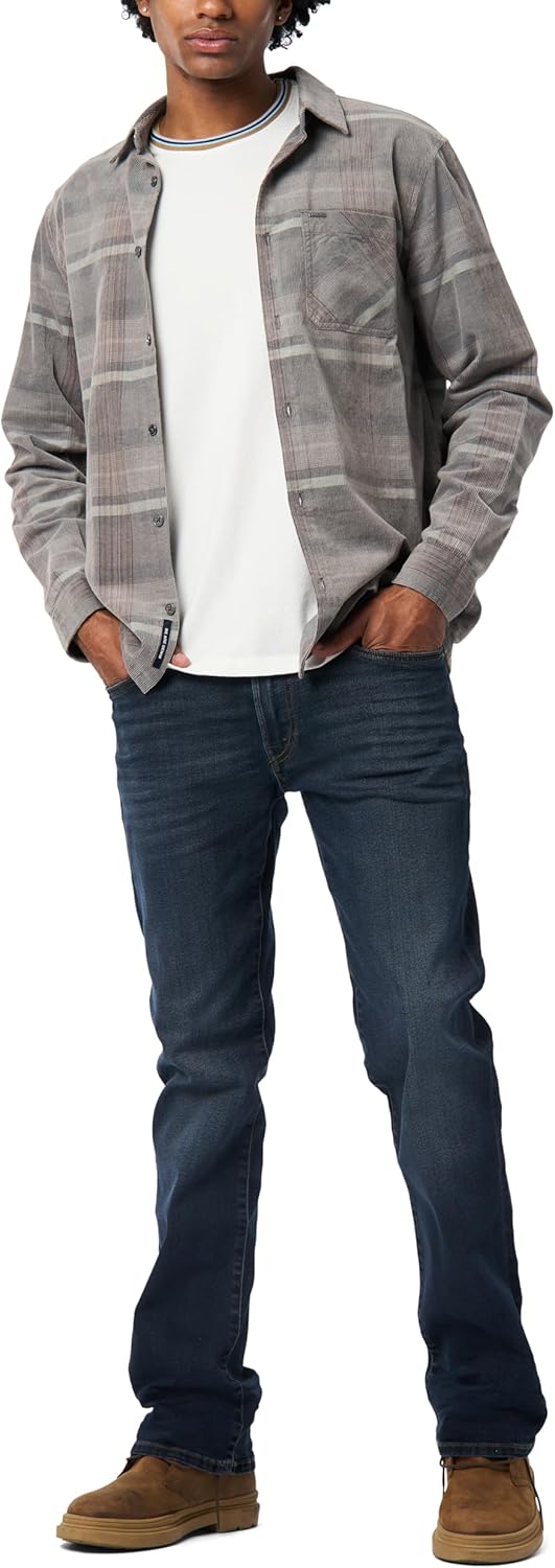 Buffalo David Bitton Mens Long Sleeve Corduroy Button Down - Image 4