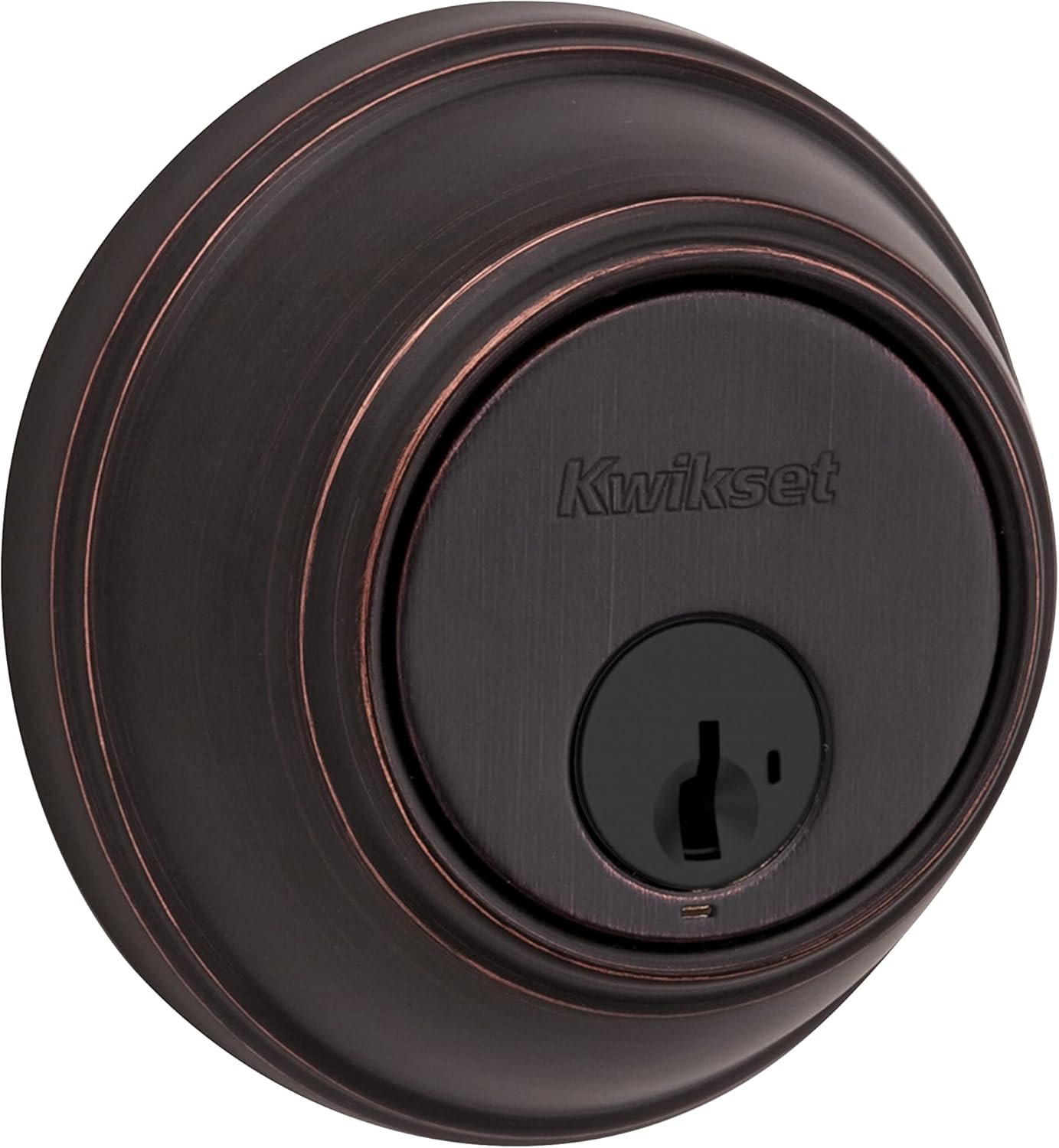 Kwikset 817 UL 11P SMT RCAL RCS Key Control Single Cylinder Ul Deadbolt Featuring Smart Key, Venetian Bronze