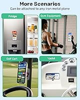 Vista 6 de Soporte magnético para carrito de golf, compatible con MagSafe iPhone 16 Pro Max Plus 15 14 13 12 Mini, para aplicaciones de GPS y golf, compatible