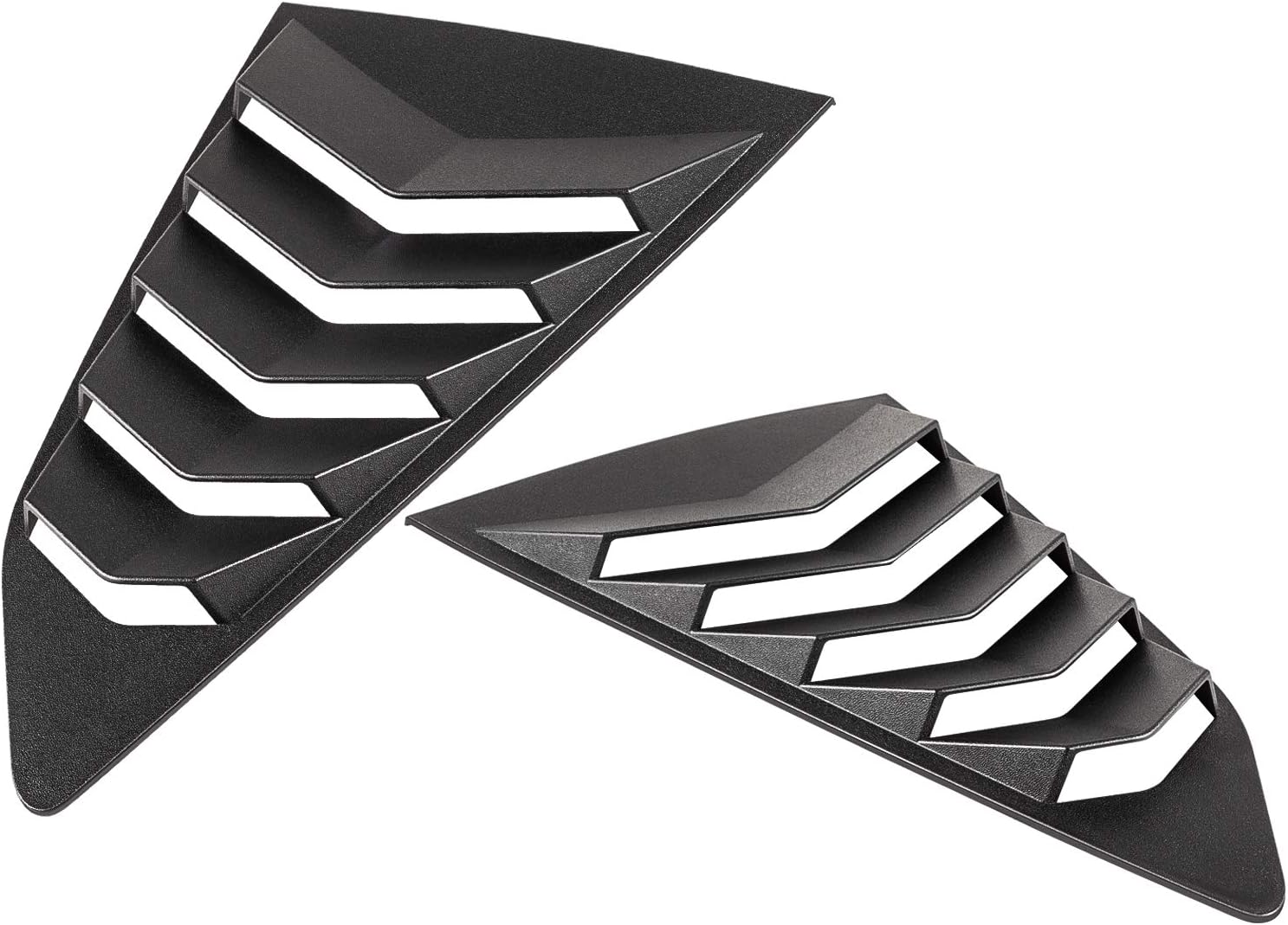 for Camaro Side Window Louvers Windshield Cover Sunshade Louver Fit for Chevy Camaro 2016 2017 2018 2019 2020 2021 2022 2023 Matte Black