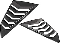 Vista 2 de Parabrisas para ventana lateral Camaro para Chevy Camaro 2016 2017 2018 2019 2020 2021 2022 2023 negro mate