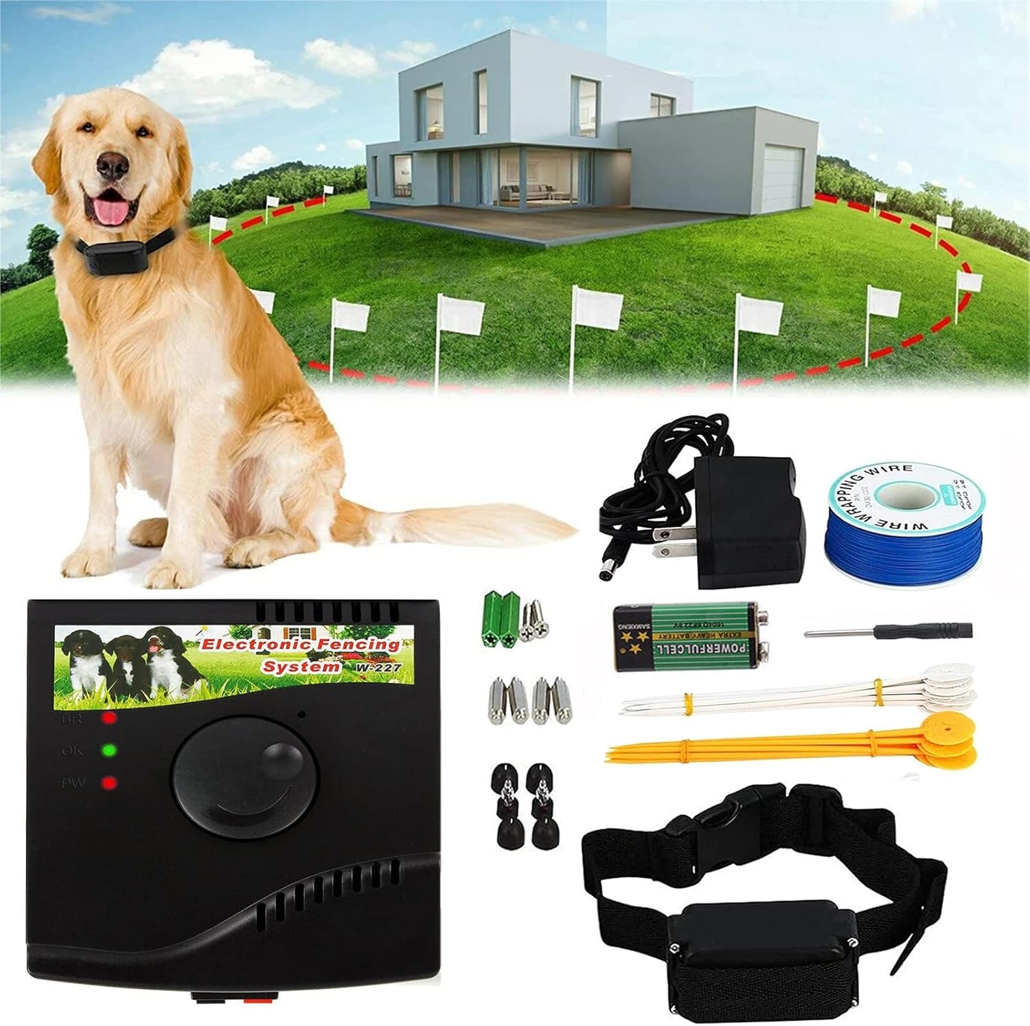 Wireless Fence For Dogs 14 Gauge Fence Wire For Electric Dog Fence