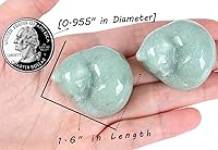 Vista 96 de QINJIEJIE Gato de obsidiana negra, decoración de Halloween, cristales y piedras curativas, estatua de piedra de gatos dormidos, escultura de piedras