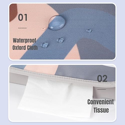 Miniatura 6 de SPINSM Bolsa organizadora universal para cochecito con portavasos aislado, bolsillo para toallitas de fácil acceso, correa de hombro ajustable para