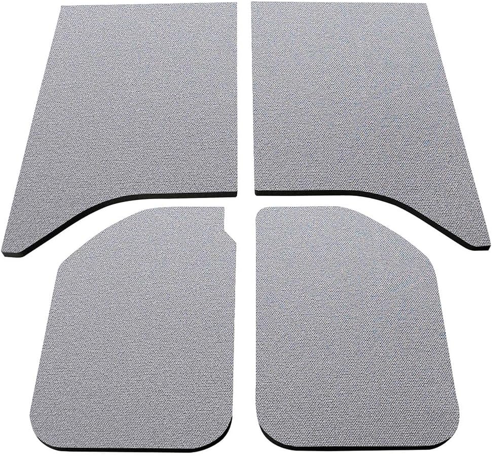Design Engineering 050140 Boom Mat Grey Sound Deadening Headliner Compatible with 2-Door Jeep Wrangler JK (2011-2018)