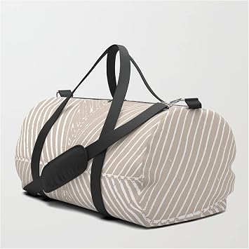 Society6 Cream Tropical Leaf Minimalist 