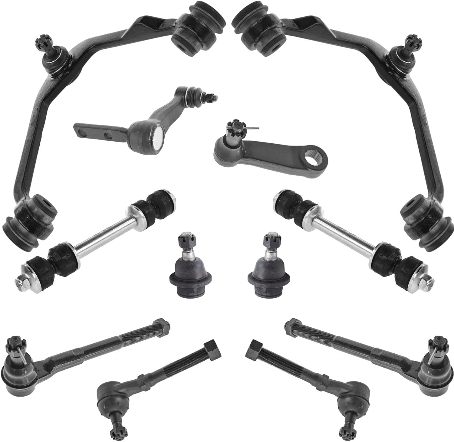 Front Control Arm & Suspension Kit for 1997-2003 Ford F150-12pcs