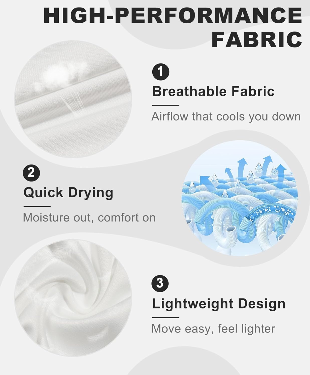 Little Donkey Andy Women's Long Sleeve Golf Athletic Polo Shirt Lightweight Quick Dry UPF50+ Moisture-Wicking 3-Button Design - Image 5