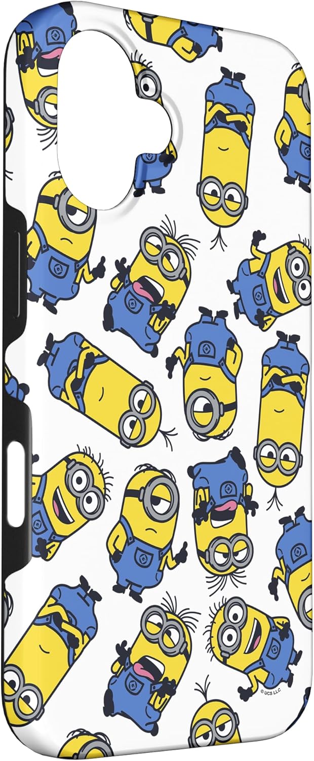 Despicable Me Minions Group Shot Minion Pattern Case for iPhone 16