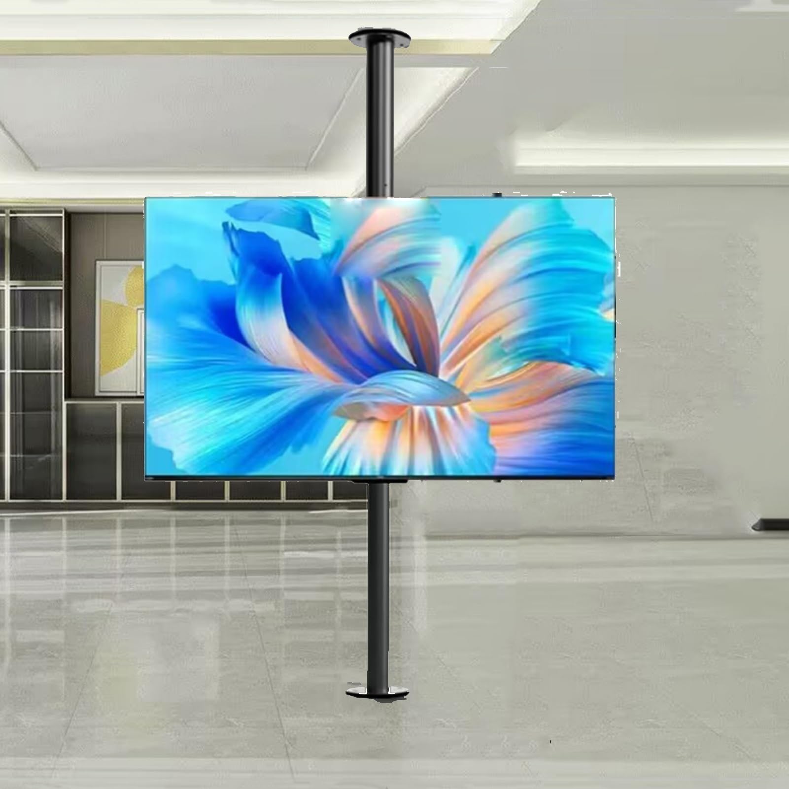 Base rotative pour meuble TV et support mural pour tél LCD de salon