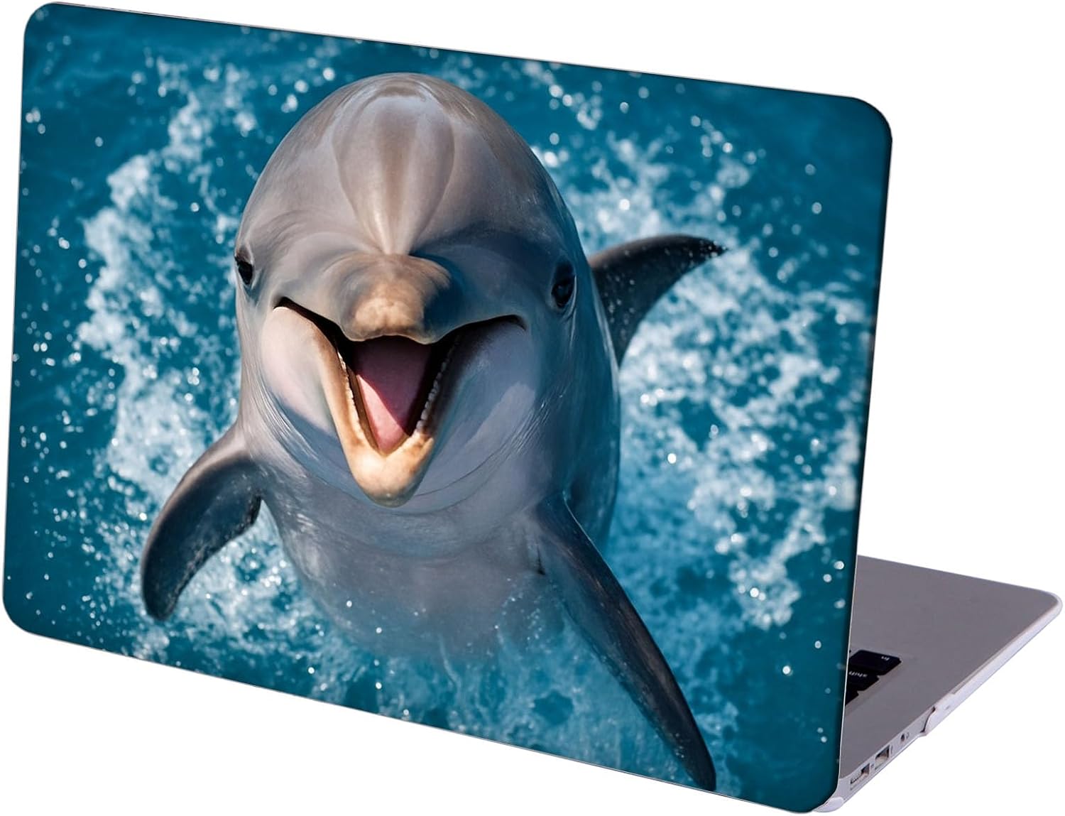 Compatible with MacBook Neo 13-inch, Hard Shell Case with Keyboard Cover and Screen Protector (A3404 A18 Pro chip, 2026 Release) - Dolphins MC21854