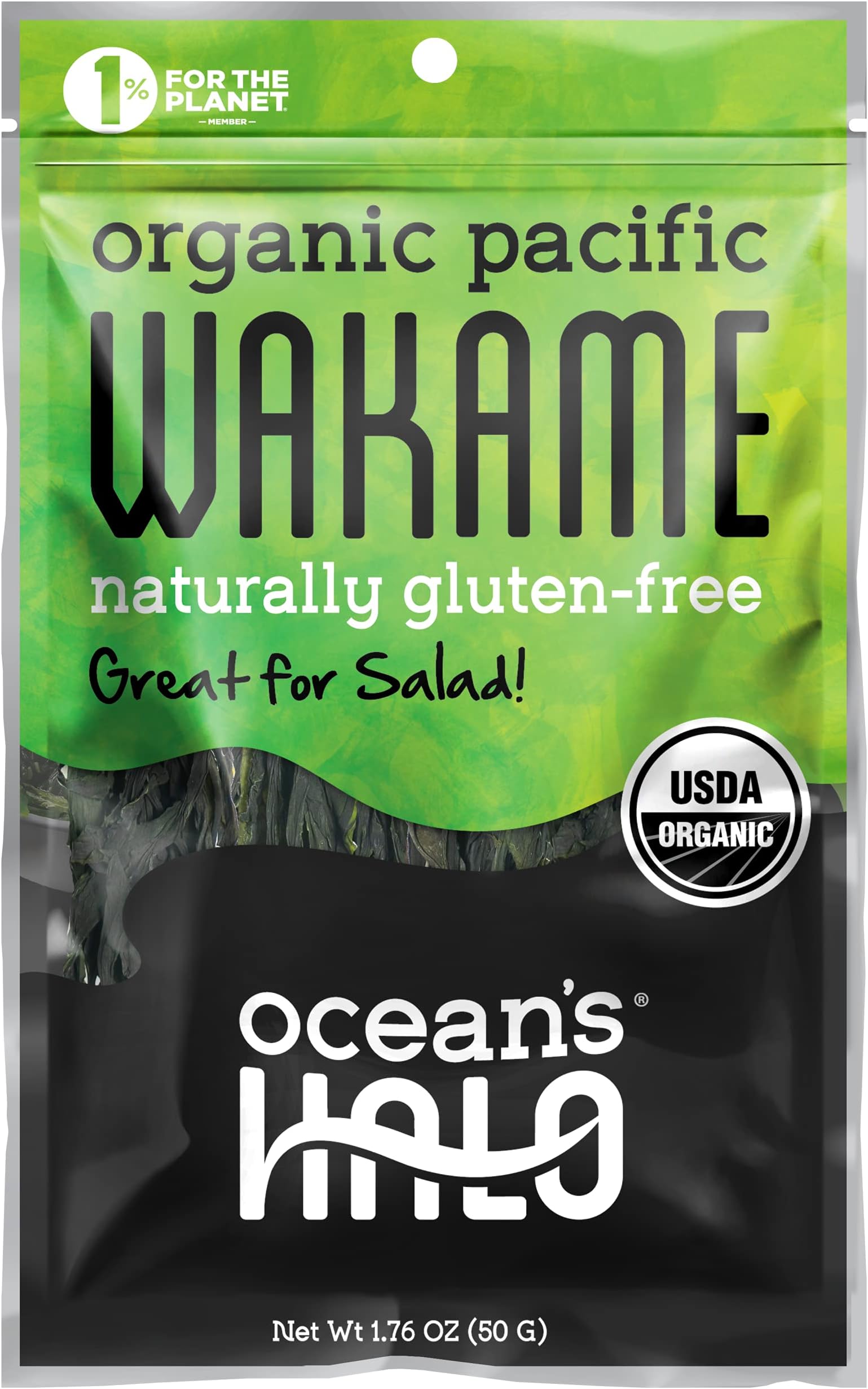 Ocean's Halo Organic Wakame Strips, 1.76 oz