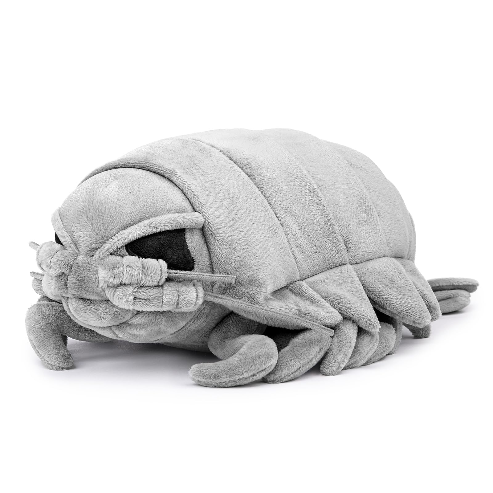 RLOMUTE 19.6 Inch Giant Isopod Plush Toy Realistic Stuffed insect Animal Super Soft Cute Companions Bedroom Car Home Decor Collectible Gift for kids Boys Girls Toys for ages 1 2 3 4 5 6 Grey