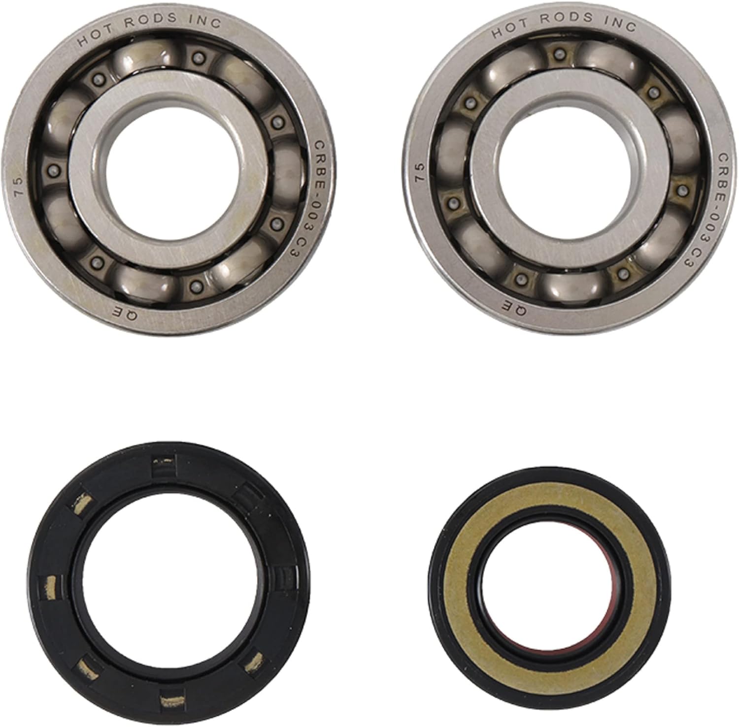 Hot Rods Main Bearing Seal Kits K013 Compatible With/Replacement For Honda ATC 250 R 1985-1986, TRX 250 R 1986-1989