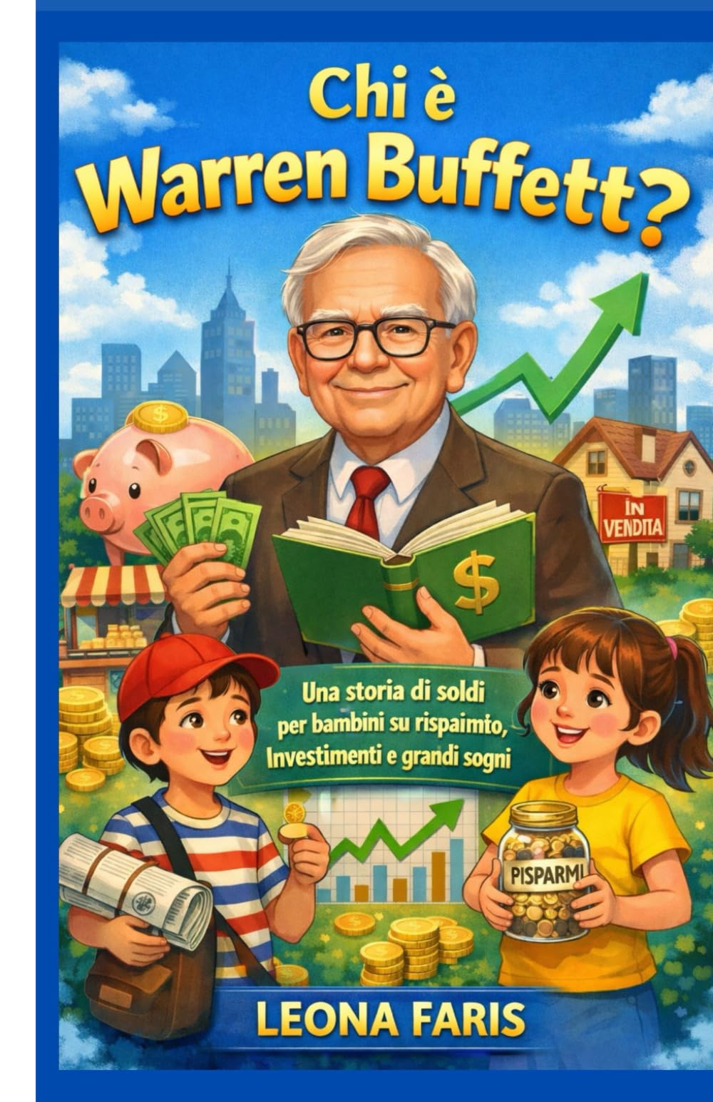 Chi è Warren Buffett?: Una storia di soldi per bambini su risparmio, investimenti e grandi sogni