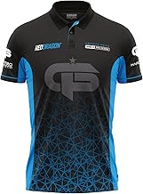 RED DRAGON Gerwyn Price Signature Polo pour fléchettes – Disponible en M, L, XL et 2XL
