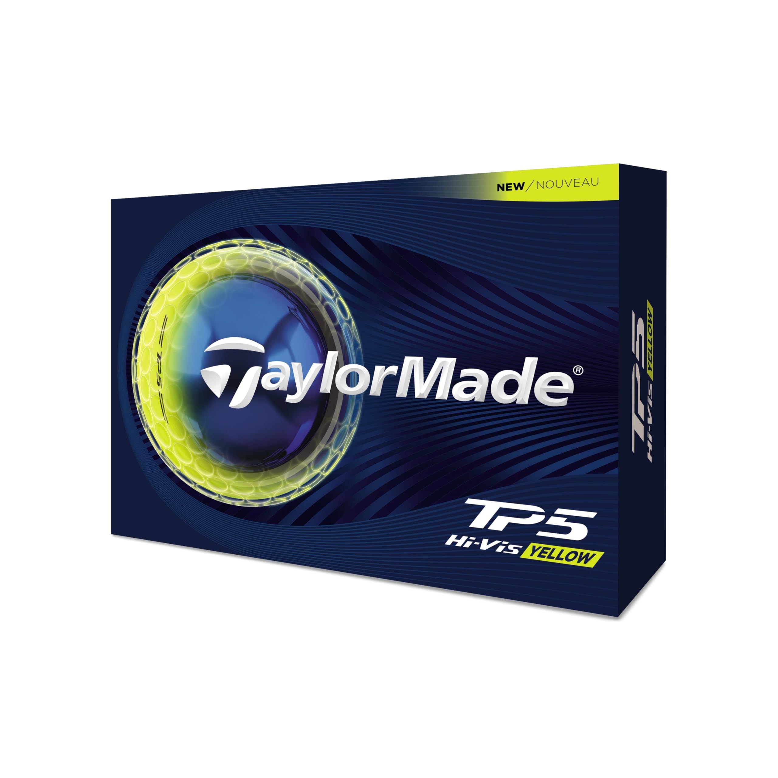 Taylormade Golf TP5 Amarillo Una Docena