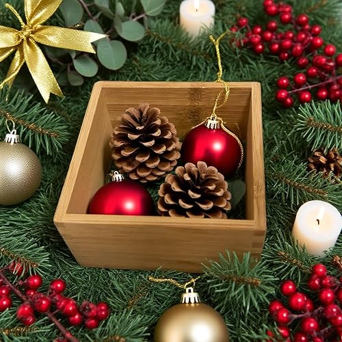 Miniatura 8 de Organizador de cajones de bambú, organizador de utensilios de cocina, suministros de oficina, organizador de escritorio, bandeja de cubiertos de