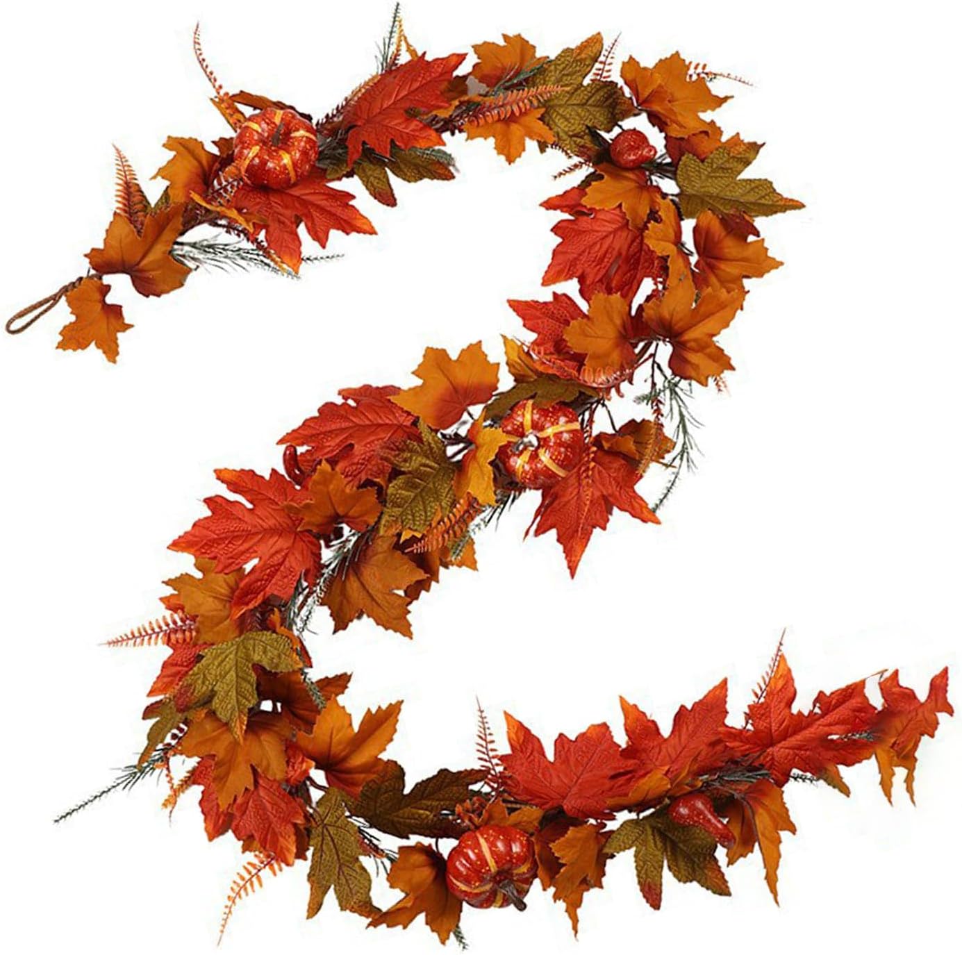 Bendable Thanksgiving Decoration Silk Garlands Not Needed Tools Customizable Homes Holiday Display Decors Home Decors