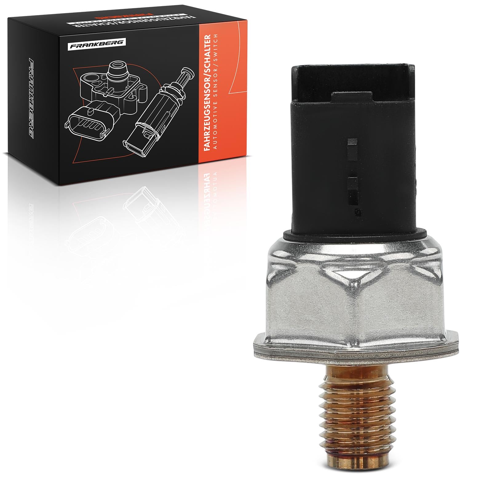 Frankberg Capteur de pression d'huile, capteur de pression de carburant, 3 | Compatible avec: Plateau/châssis Partner 5 G, Bipper AA, Berlingo/Berlingo Premier monospace GFK GJK MF, Scudo Box 270 272