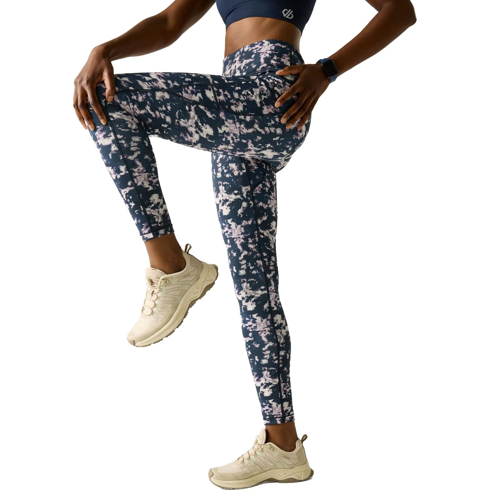 Dare 2B Women's Blue Influential Ii Leggings Size: 10