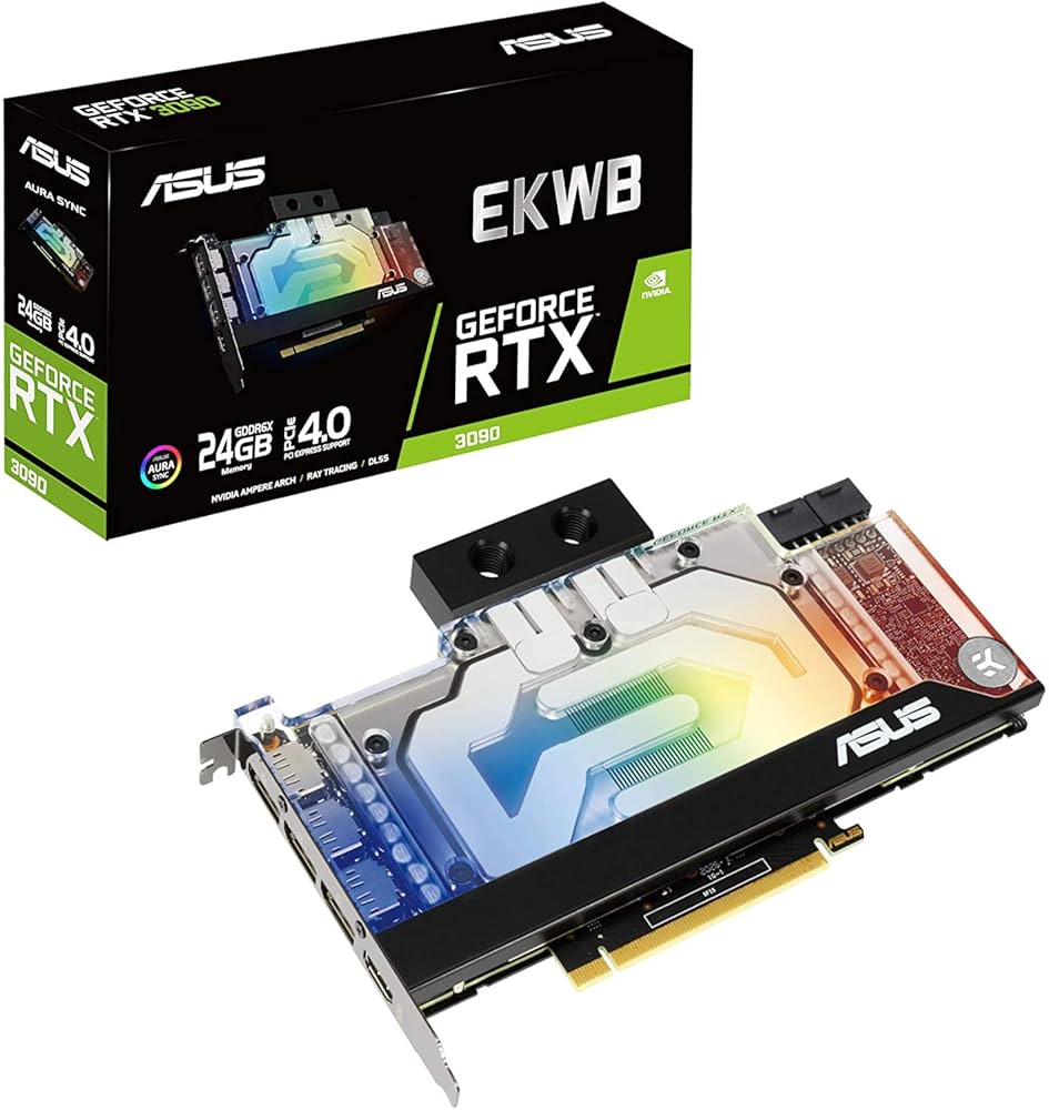 Amazon | ASUS EKWB GeForce RTX 3090 24GB GDDR6X (PCIe 4.0