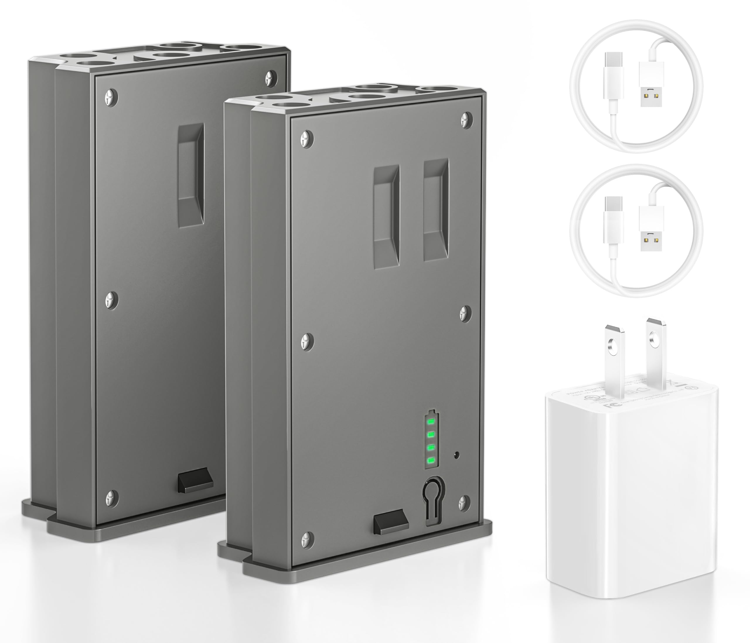 2 Pack New Rechargeable Reveal X Battery Pack for Reveal X Pro, X Gen 3.0, X Gen 2.0, Pro 3.0, X, SK, XB Trail Camera, 6000mAh Lipo Lithium Reveal