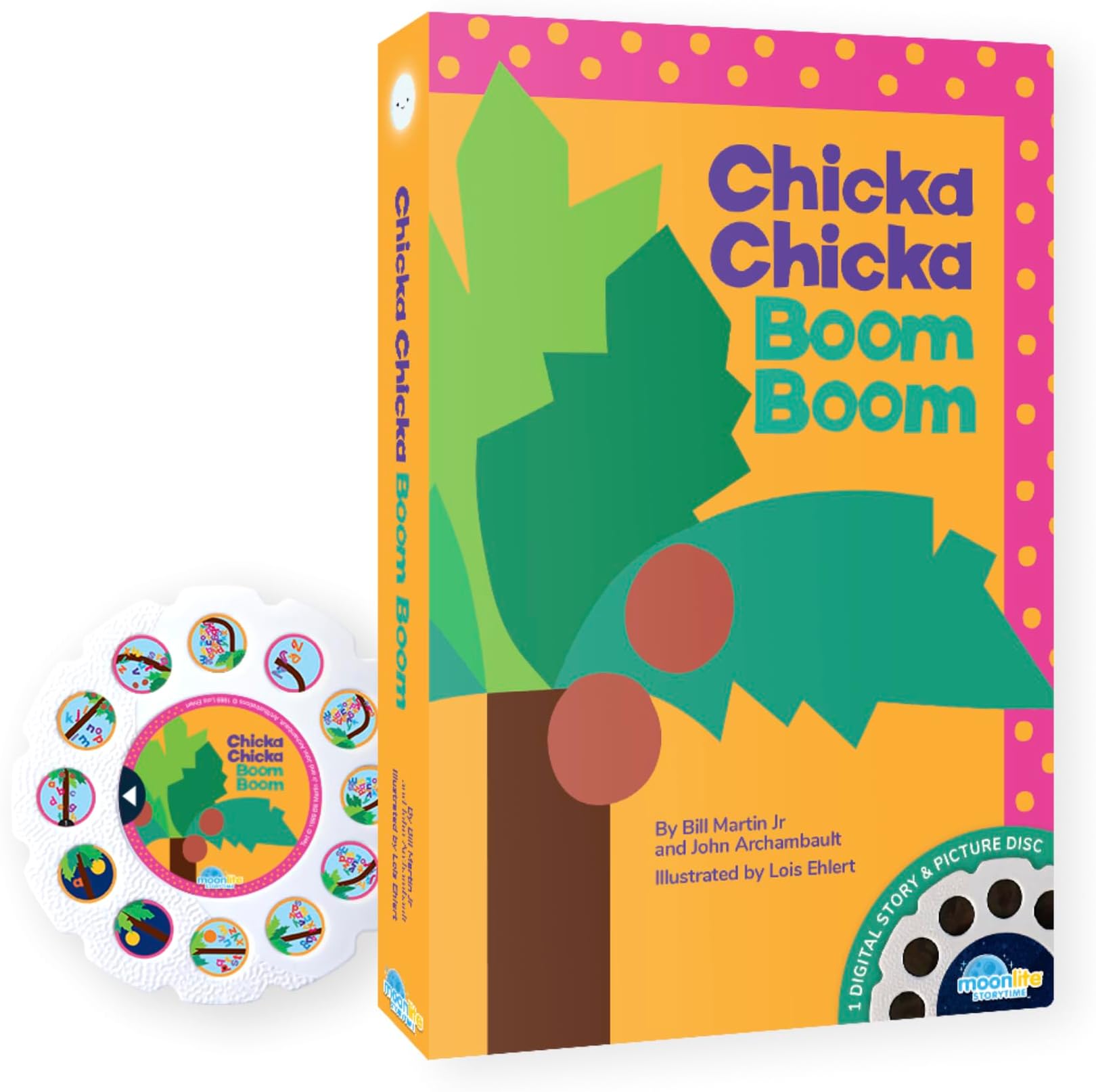 Spin Master Moonlite - Chicka Chicka Boom Boom Reel for Moonlite Story Projector
