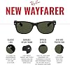 Lentes de sol Ray-Ban RB2132 New Wayfarer cuadrados para hombre y mujer 7