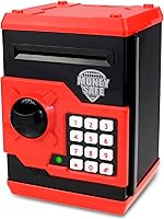 Vista 9 de Alcancías electrónicas para niños, gran juguete de regalo para niños y niñas, caja de ahorro de dinero con contraseña, regalo perfecto para niños