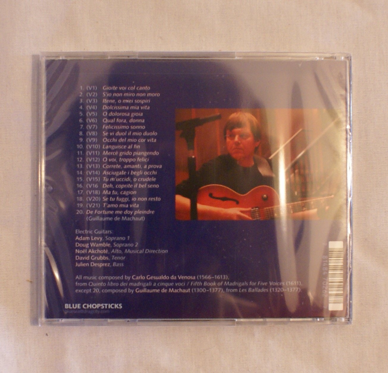 Gesualdo: Madrigals For Five Guitars