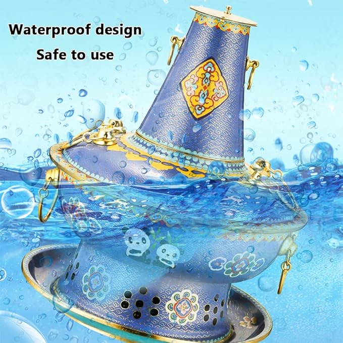 Olla Eléctrica de Cobre MNSSRN 32cm, Doble Uso Carbón/Eléctrico miniatura 4