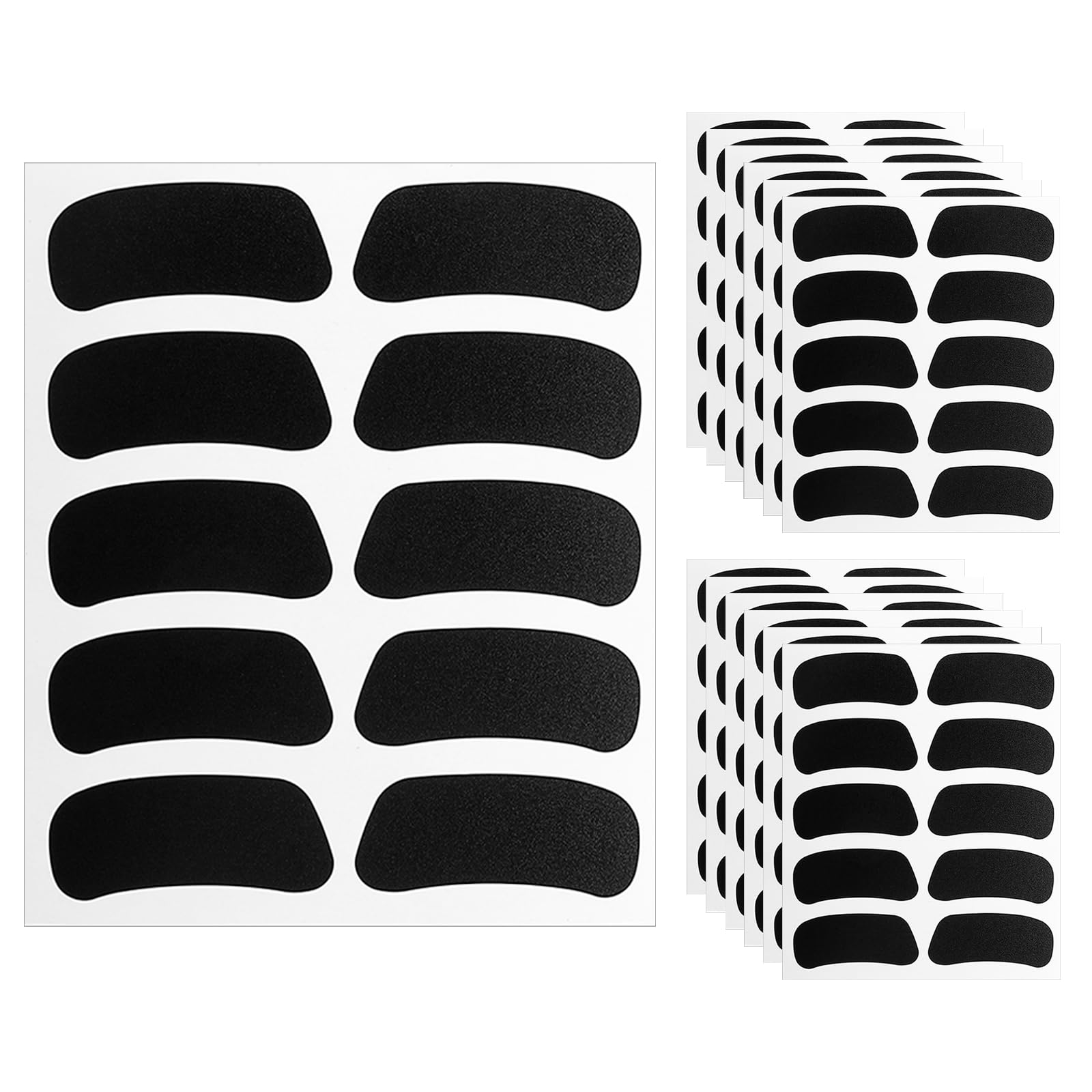 125 Pairs Eye Black Stickers for Kids Customizable Eye Strips for Sports Breathable Face Eyeblack Stickers for Football Baseball Softball Game Day Themed Birthday Party Supplies