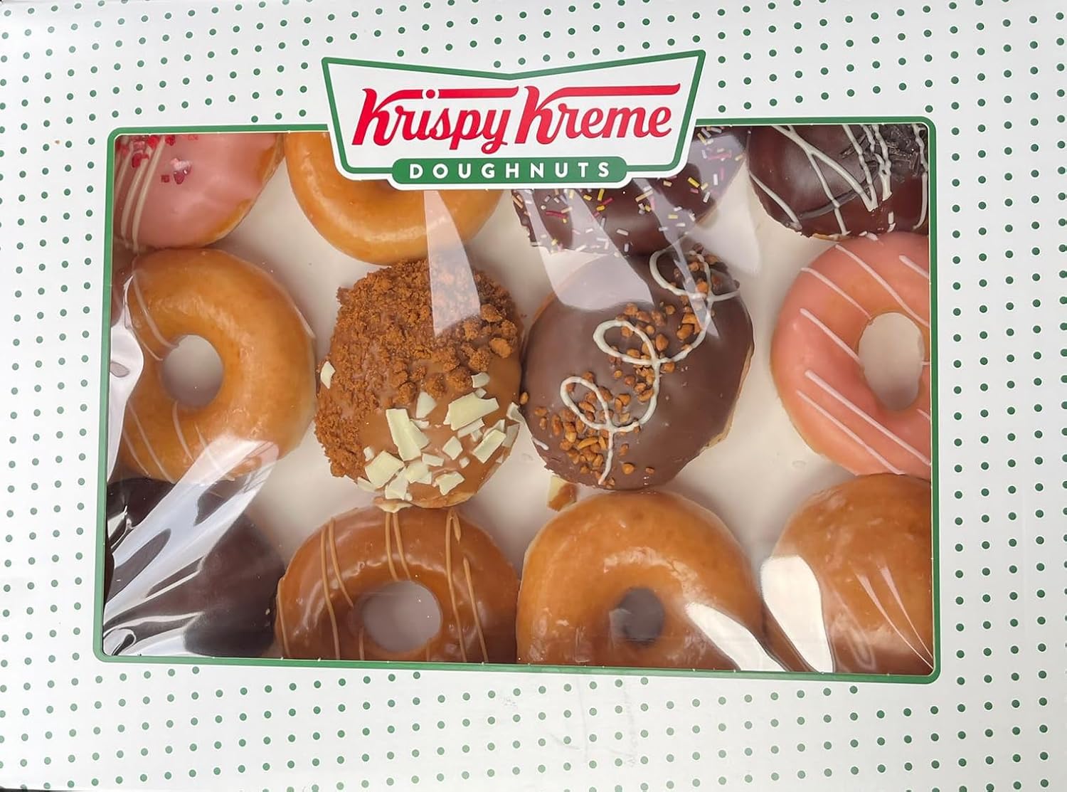 KRISPY KREME Favourites Sharer Dozen Doughnuts Made Fresh Daily (12 in