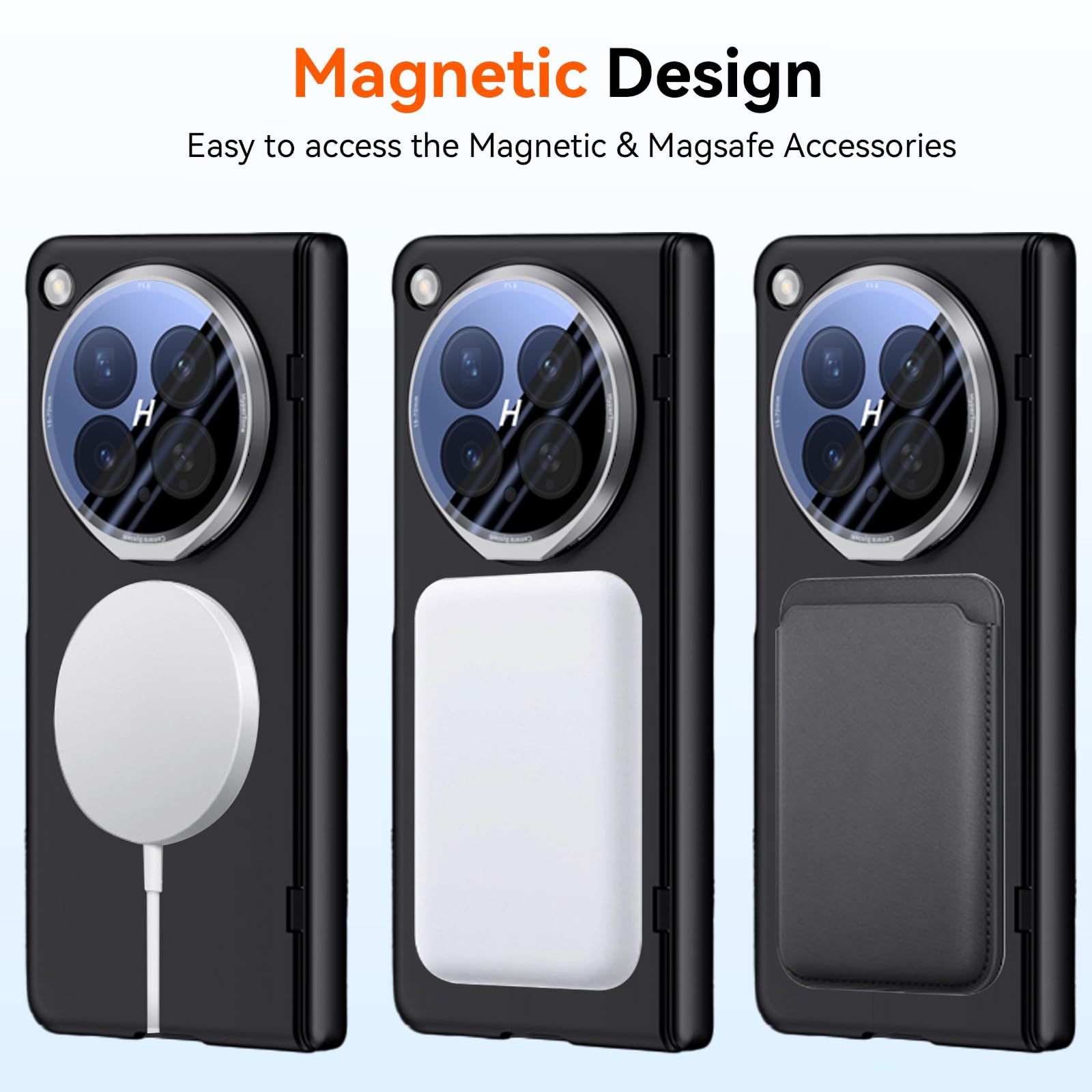 Amazon.com: YQODSZ for Oppo Find N6 Magnetic Case with Camera