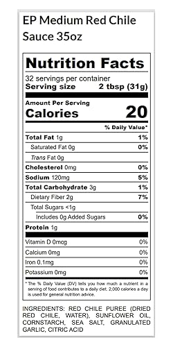 Miniatura 2 de El Pinto Salsa de chile roja (mediana) 35 oz jarras individuales