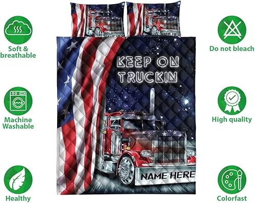 Miniatura 2 de OhaPrints Manta personalizada con nombre personalizado y fundas de almohada, juego de ropa de cama y funda de almohada, tamaño King, Queen, doble,