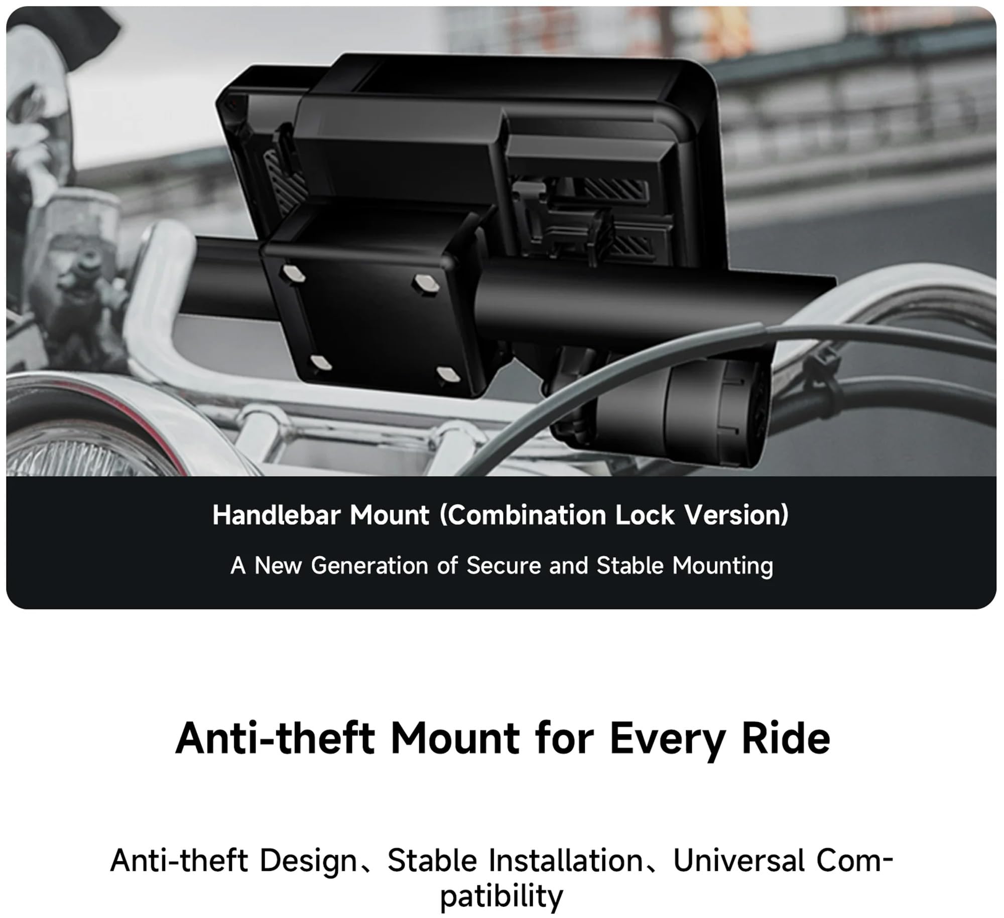 AlienRider M2-QR Bundle 5 Universal System multimedialny motocykli