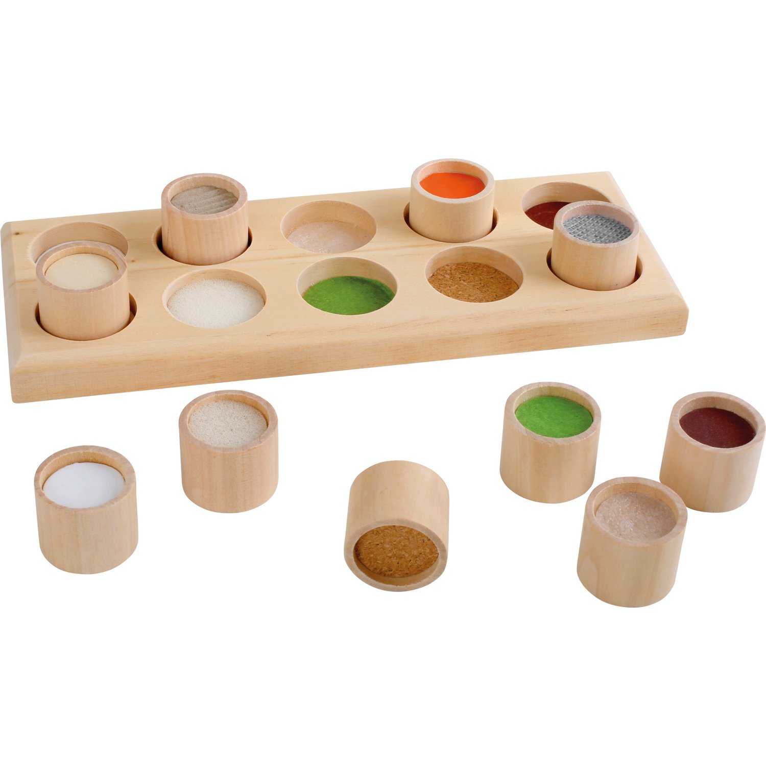 Legler 2064 Fühlmemo Aus Holz – Lernspielzeug Für Kinder Zum Tastsinn Trainieren