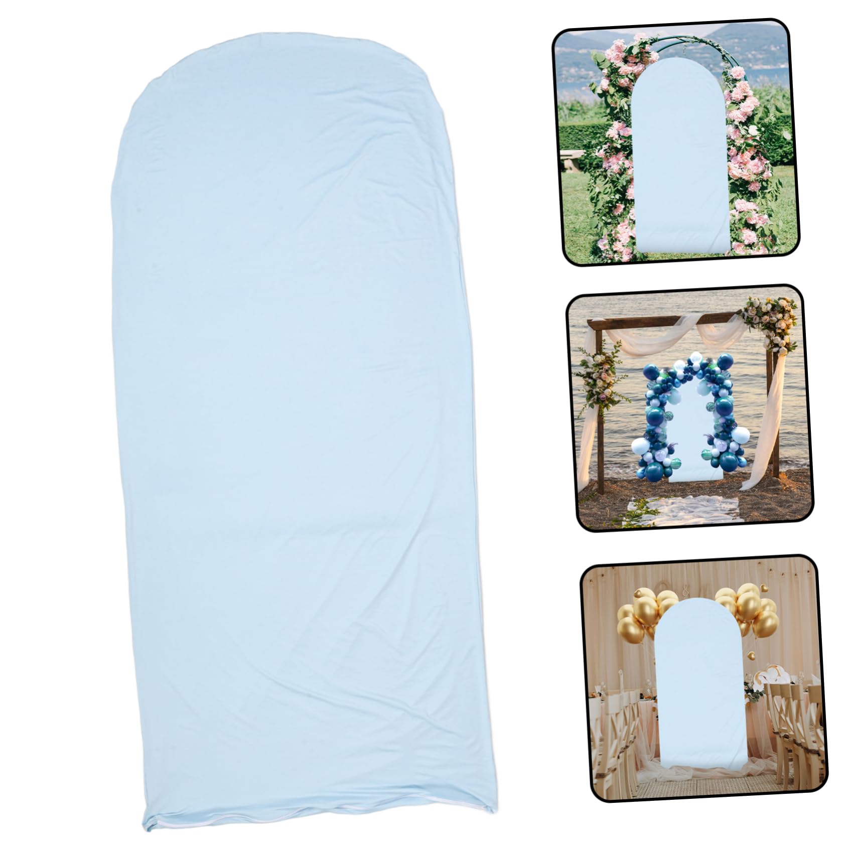 Hochzeitsbogen Überzug aus Polyester und Polyurethan für Fotos | Halbrunde Form, Bankett und Partydekoration, Fein Verarbeitetes Handwerk für Stabile Nutzung