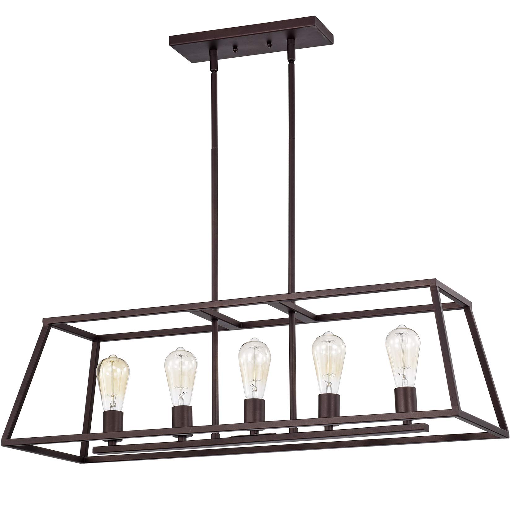 Buy ACLand Industrial 5Light Linear Chandelier Kitchen Island Lighting