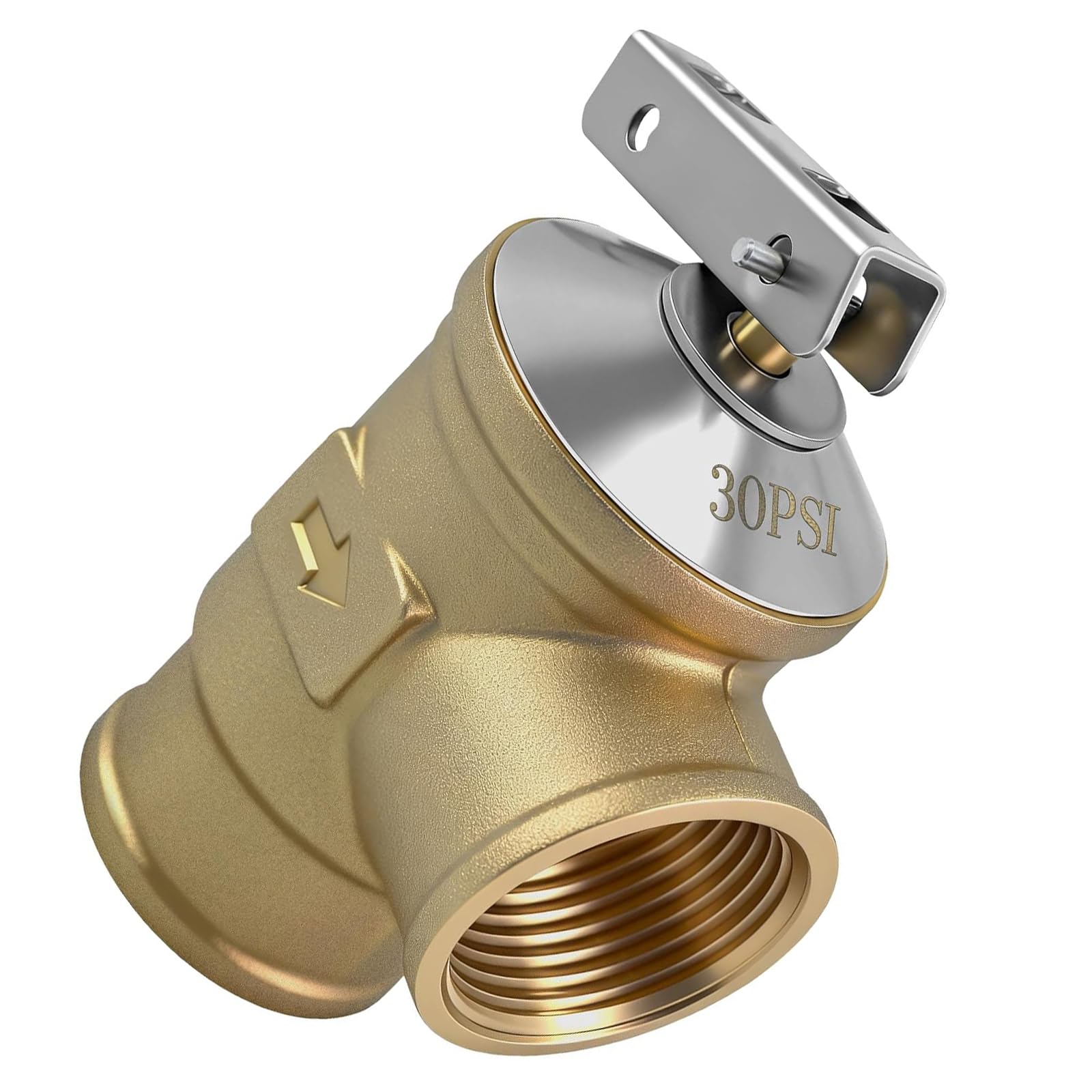 Msioytog Multicolor Duty Brasses High Temperature Valves With Relief For Residential Systems Heavy Type Brasses Pressures Relief Valves
