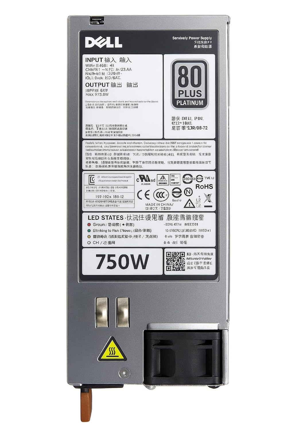 POWERASH 1100W Switched Mode Power Supply Server Compatible with Dell & PowerEdge R520, R620, R720, R820, R920, and T320 Desktop PC Computer for Home, Office & Professional Use