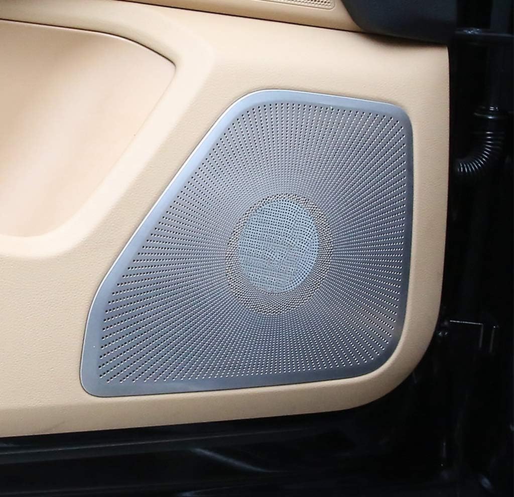 New Protective Door Sound Down Covers Compatible with Porsche Macan 2014-2020 (Silver)