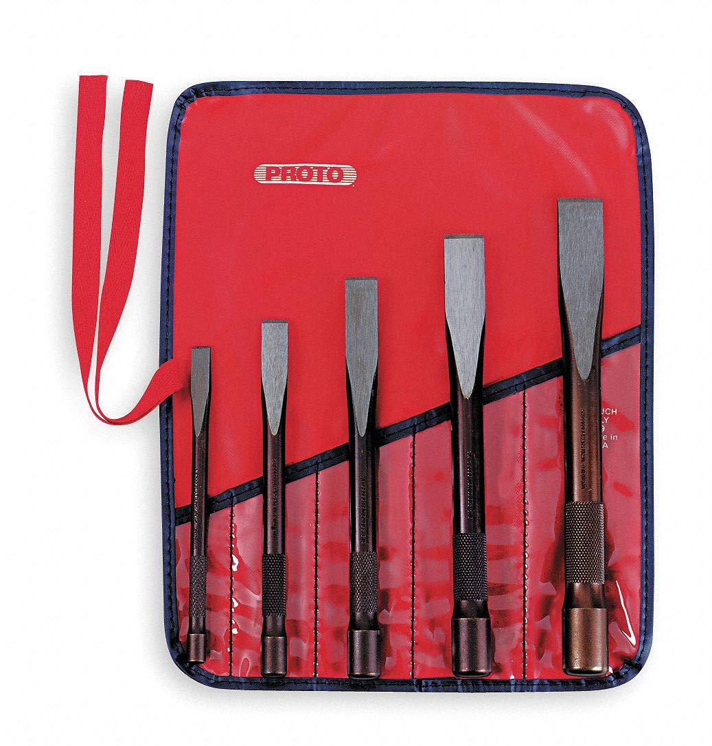 Stanley Proto J86000 Proto 5-Piece Super-Duty Chisels Set - Wood
