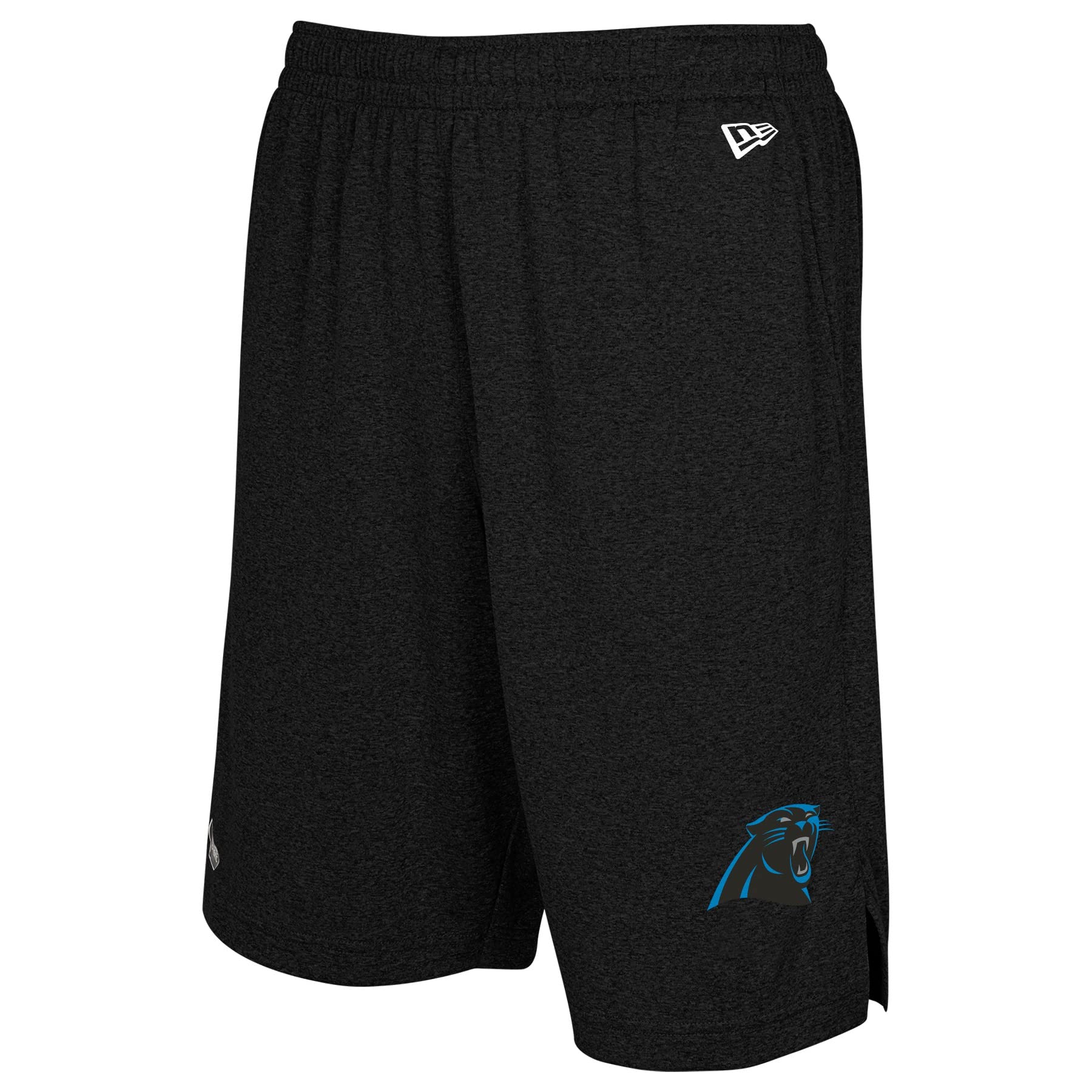 New Era NFL Football Men's Ground Running Performance Casual Shorts, Carolina Panthers, Medium