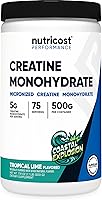 Vista 6 de Nutricost Polvo de Monohidrato de Creatina (Pineapple Mango, 500 Gramos) - Suplemento de Creatina Micronizada - Vegano, Sin GMO, Sin Gluten