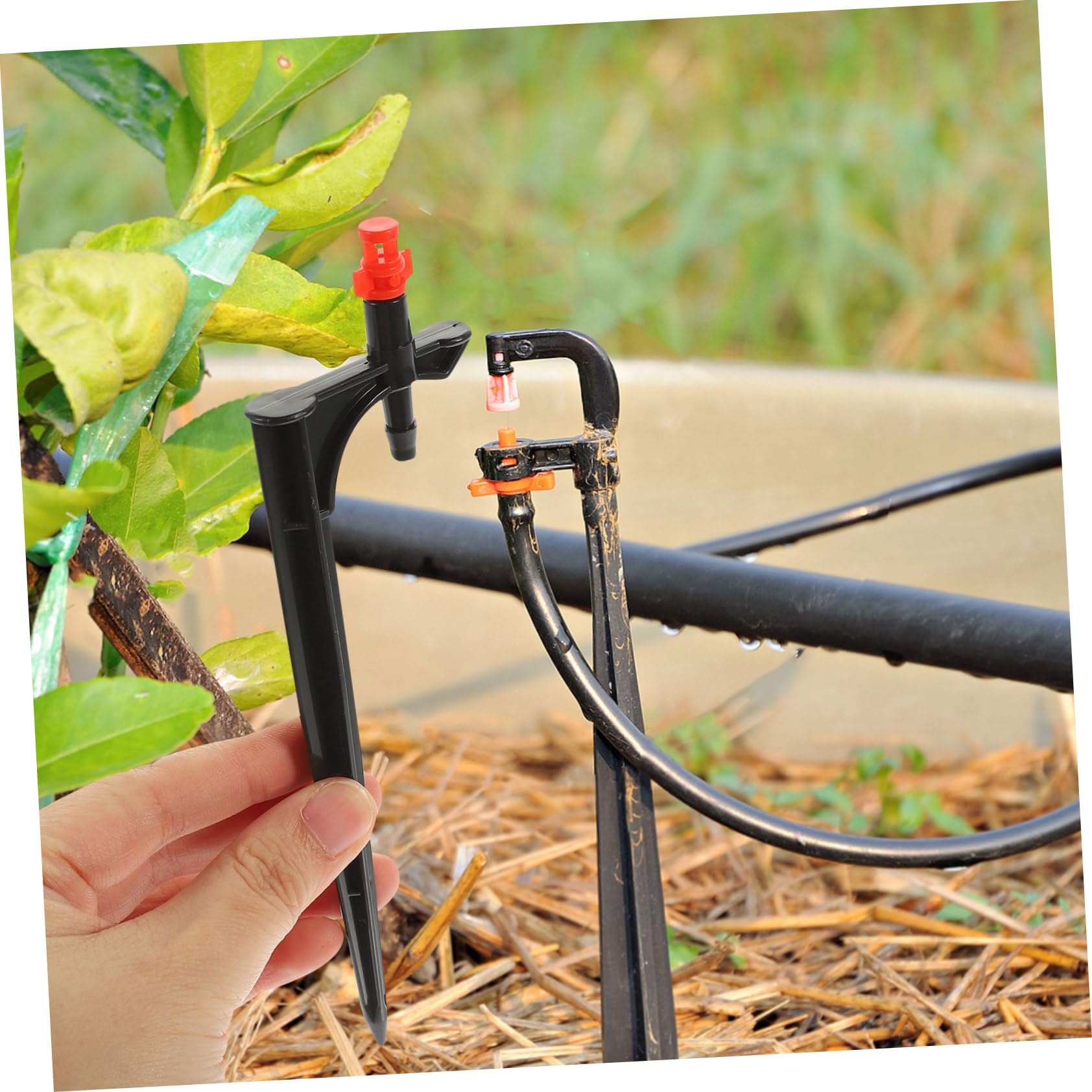 Abaodam Refraction Atomization Nozzles 90/180/360 Degree Sprinkler Heads Drip Irrigation Sprays for Efficient Watering
