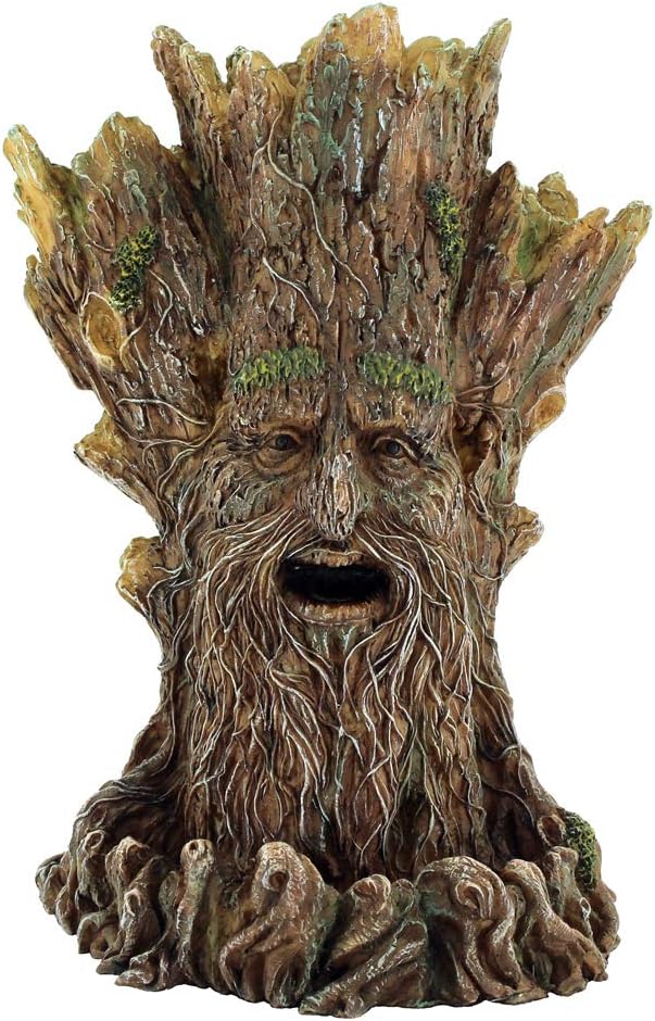 Nemesis Now Tree Spirit Backflow Tower Incense Burner 19cm Brown, Resin, One Size