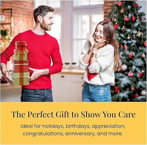 Miniatura 2 de Caja de regalo con forma de torre de snacks gourmet para mujeres, hombres, familias, universidad  Apreciación, agradecimiento, felicitaciones,